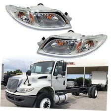 Headlights Assembly for 2002-2016 International 4100 4200 4300 4400 8500 8600
