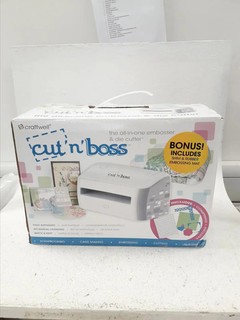 Craftwell Cut n Boss Electric Die Cutting & Embossing Machine Boxed