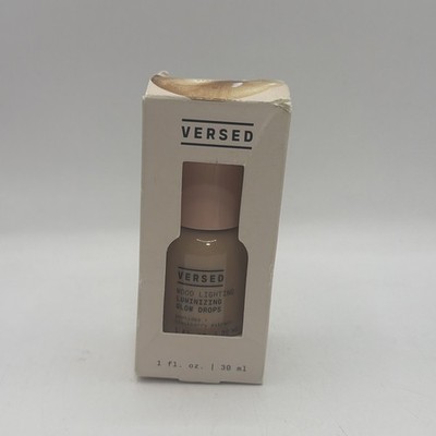 Versed Mood Lighting Luminizing Glow Drops - Sheer Golden - 1 fl oz - New Boxed