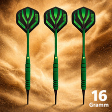 Dart Pfeile Dartpfeile Soft E-Darts Softdart Dartset Softdarts 16 gr. Green SDS
