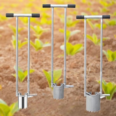 Soil Sample Probe Ergonomic Handle Garden Multipurpose Plant Transplanter