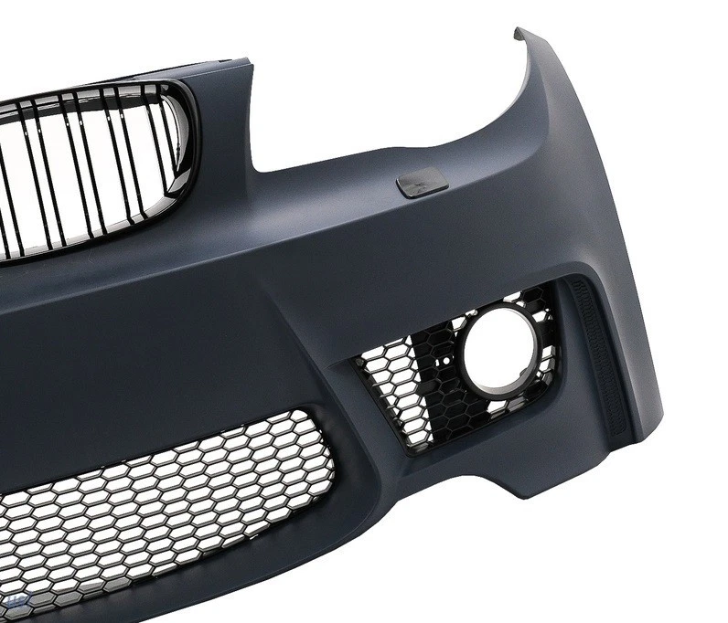Pare-chocs avant look 1M M1 et calandre pour BMW série 1 E81 E82 E87 E88 - Photo 2/4