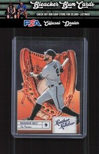 2019 Panini Leather & Lumber 45 Brandon Belt Die Cut Blue #/25