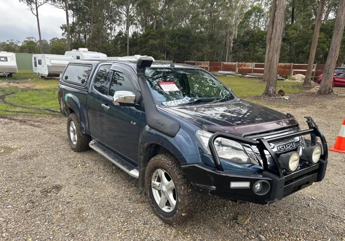 ISUZU DMAX CONSOLE CENTRE CONSOLE LID ONLY, PLASTIC, BLACK, RC, 05/12-06/20 - Picture 10 of 12