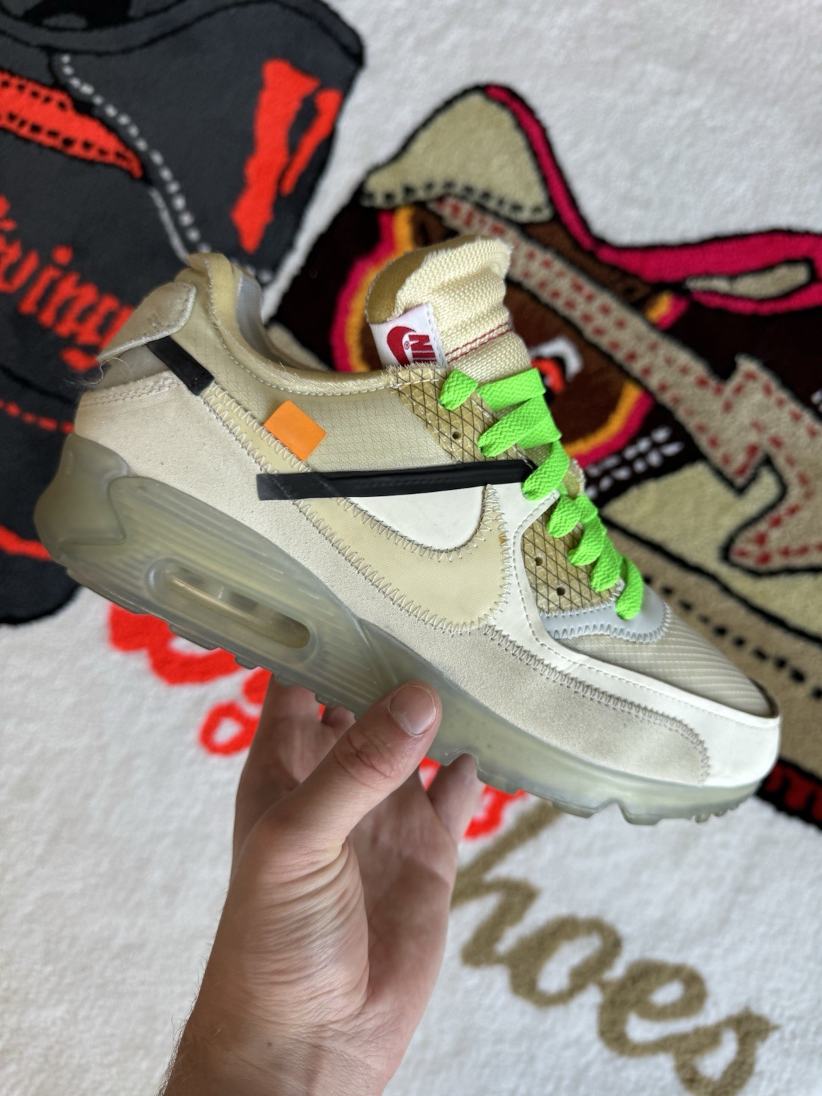 OFF WHITE X NIKE Nike Air Max 90 x Off White The Ten 2017 Taglia 8 5