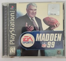 ebay® Auktion 406932669772 | PS1 Madden 99 NFL Sony PlayStation 1 Complete Tested works Thumbnail of ebay® auction 406932669772 | PS1 Madden 99 NFL Sony PlayStation 1 Complete Tested works