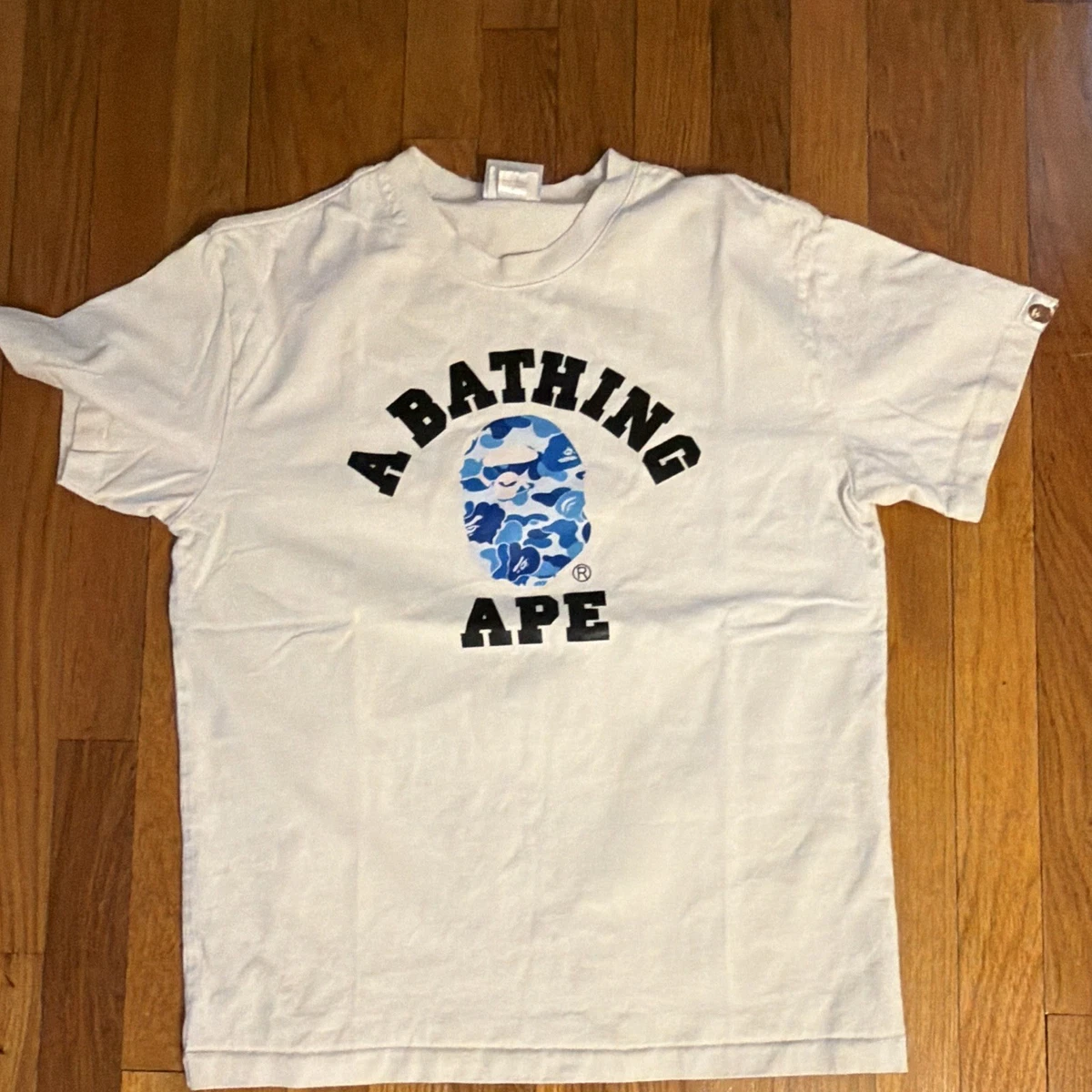 A Bathing Ape White T-Shirts for Men for sale | eBay