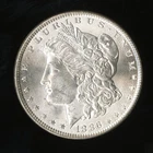 US Coin 1886 Morgan Silver Dollar Choice BU NO RESERVE!