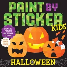 Paint by Sticker Kids: Halloween - Paperback By Workman Publishing - VERY GOOD