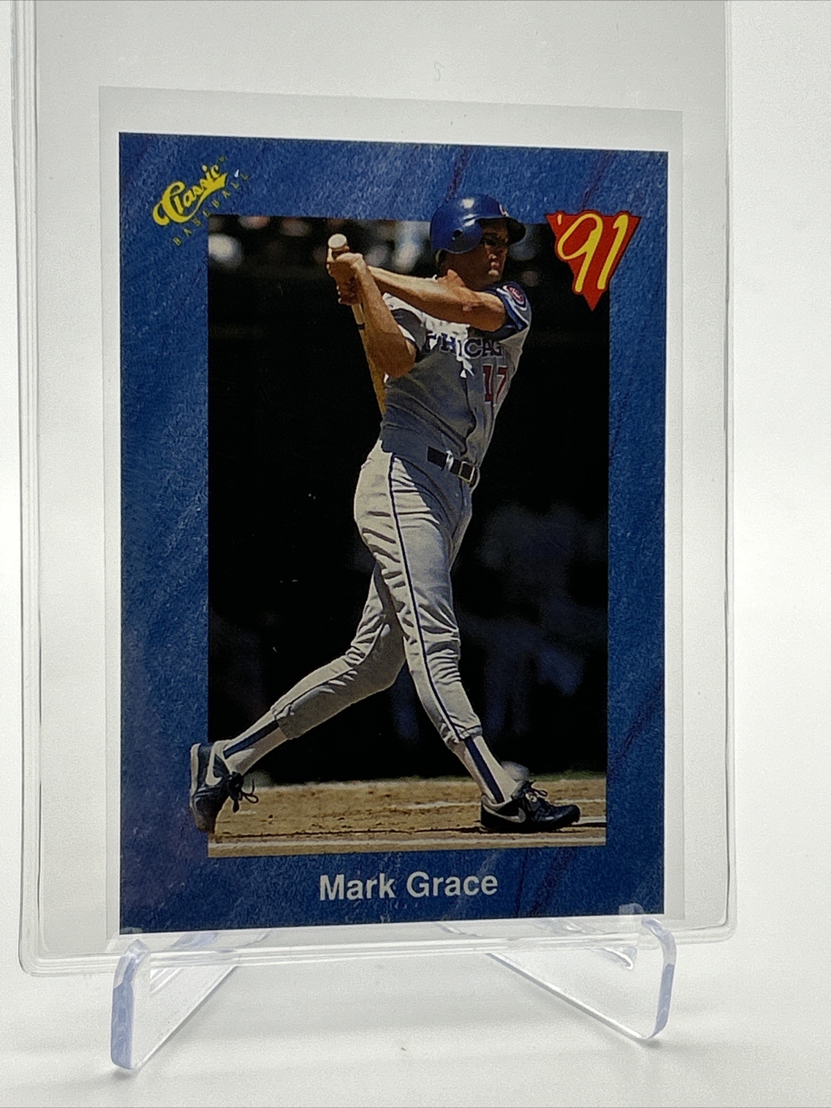 1991 Classic Mark Grace Baseball Card T27 Mint FREE SHIPPING eBay