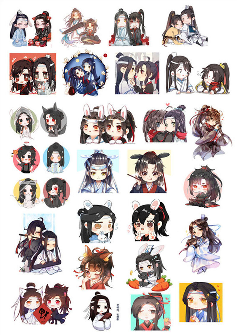 Mo Dao Zu Shi Stickers, Mo Dao Zu Shi Cards