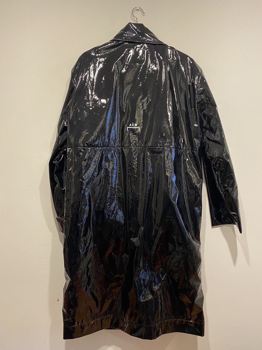 A-Cold-Wall* Black National Gallery Mac Coat polyurethane PVC | eBay