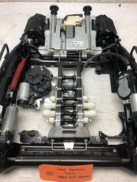 06 07 08 Bentley Continental Flying Spur RIGHT SEAT BACK MOTORS LUMBAR ETC