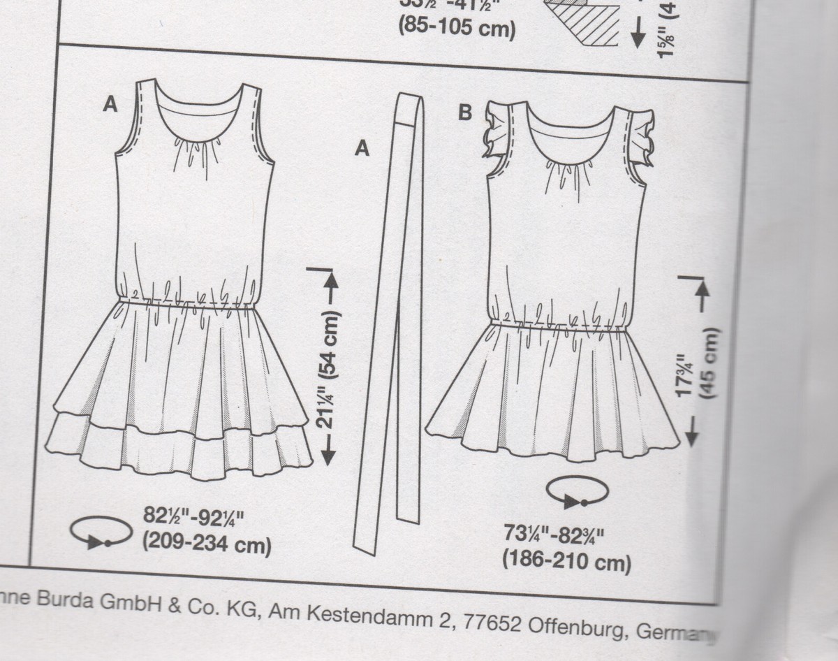 BURDA pattern 7913 sun dresses SZ 6 8 10 12 14 16 18 uncut unused | eBay