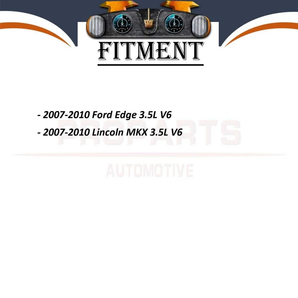 Kit traseiro mangueira de freio hidráulico primeira parada 2 peças para 2007-2010 Lincoln MKX 3,5L - Imagem 2 de 4