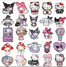 Assorted Cute Sanrio Hello Kitty (Unofficial) 3rd Set Brooches Hat/Lapel Pins