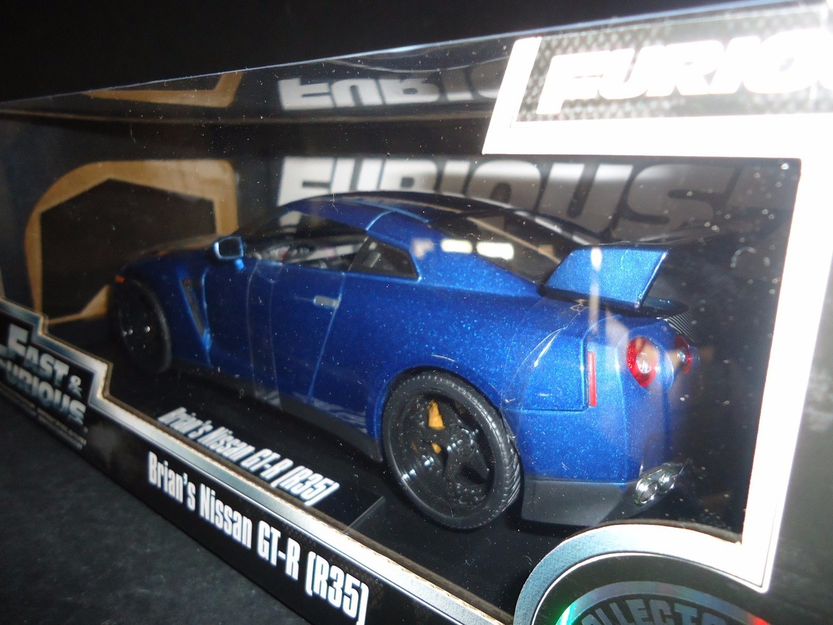 Jada Nissan GT-R R35 Brian's Car Fast and Furious 7 1/18 | eBay