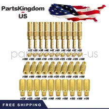 Fits PWK Keihin OKO Carbs Carburetor 10X Slow Jets/Pilot Jet Kit+ 30X MAIN JETS
