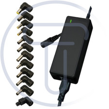 Image of Universal notebook power supply 15/16/18,5/19/19,5/20 Vdc 4,5A 90W 12 included