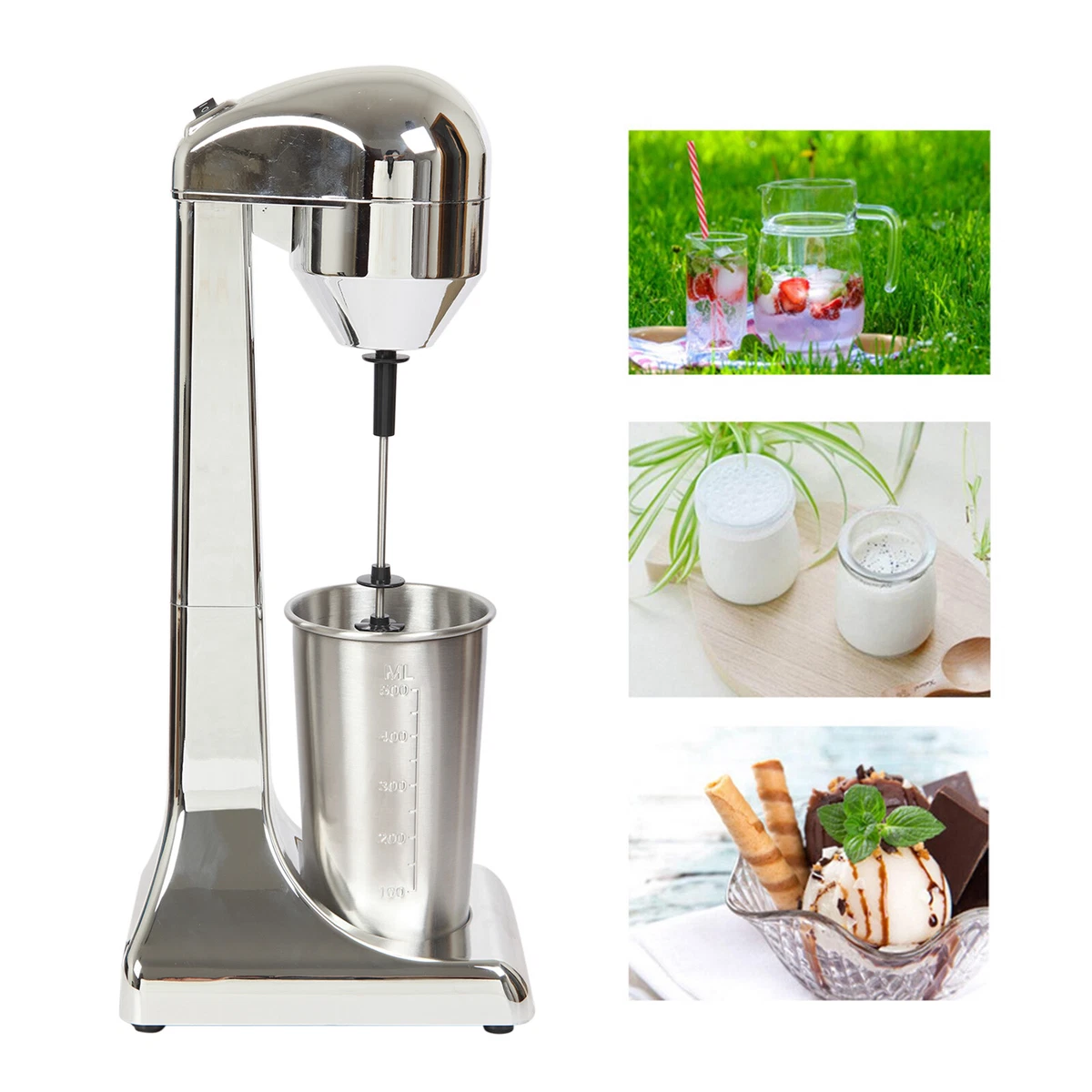 Commercial Electric Milk Shaker Maker Drink Mixer Shake Machine Smoothie  Milk US