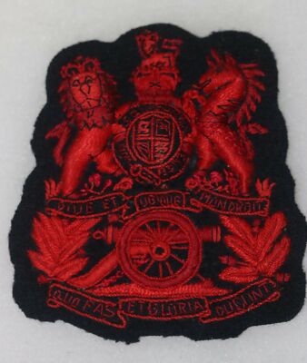 BRITISCHE ARTILLERIE BAND SERGEANT MAJOR'S GROSSMANTEL ABZEICHEN