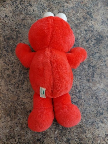 Vintage 1995 Tyco-Sesame Street-Original Tickle Me Elmo Plush Toy Doll -Works! - Imagen 6 de 9