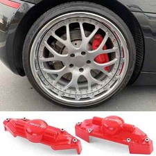 Copri pinza freno posteriore rosso lucido Tenzo-R universale 2 pezzi