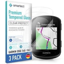 3x Schutzglas Panzerfolie für Garmin Edge 840 / 840 Solar / 540 Displayschutz
