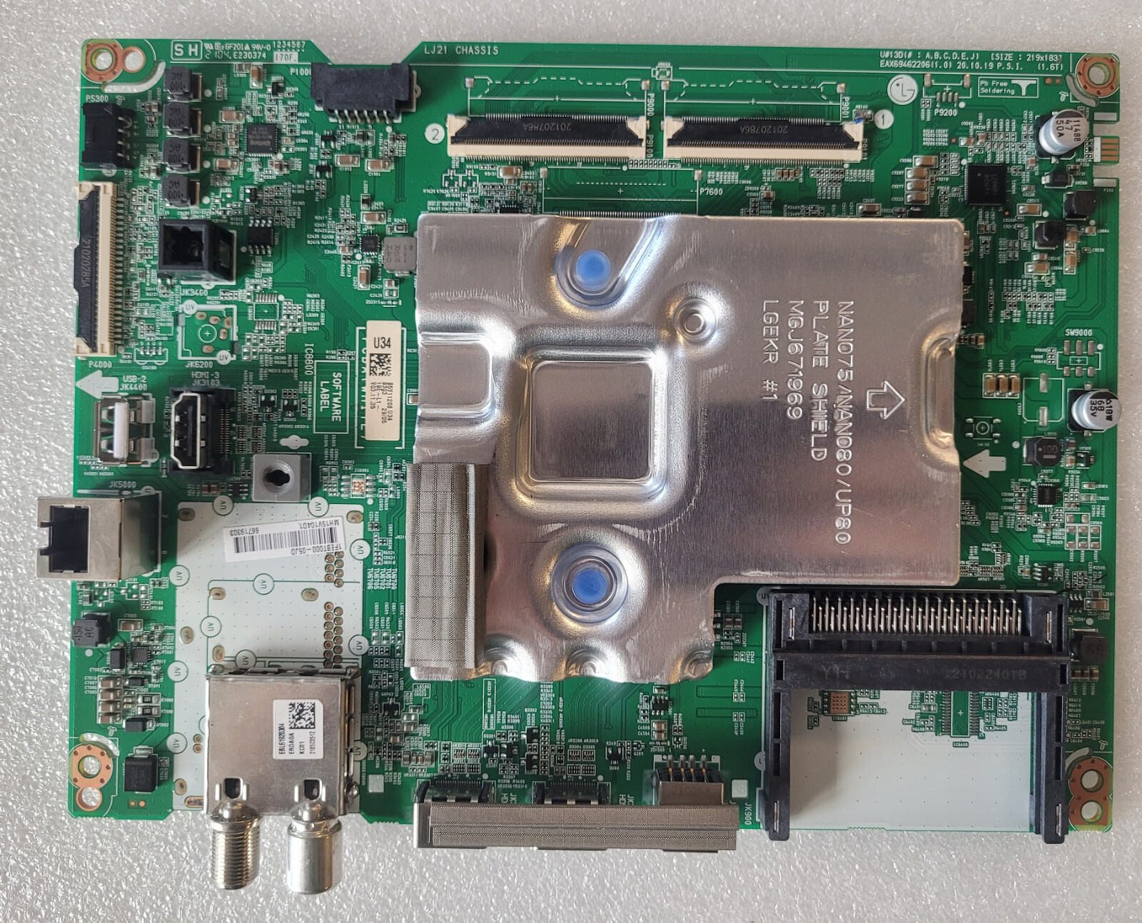 Réparer écran noir TV LG avec la carte mère EBU66415791 d'origine