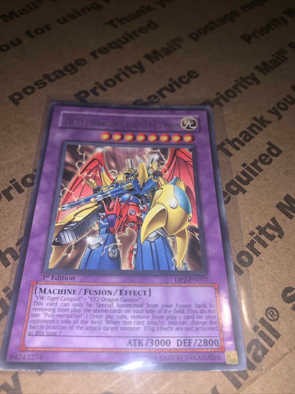 Yu-Gi-Oh! VW-Tiger Catapult Card - DP2-EN016 Rare - From Duelist Pack 2: Chazz Princeton (Unlimited Edition)