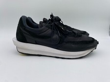 Nike sacai x LDWaffle Black Nylon for Sale | Authenticity