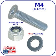 Screws and Nuts M4 4mm Machine Screw Countersunk CSK Pozi Flat Head Zinc Washers