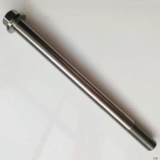 1x M10 x1,25 x 108 130 135 mm Titan Schrauben Flanschkopfschrauben für Motorrad