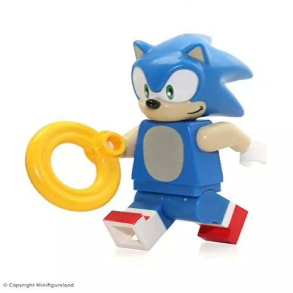 LEGO DIMENSIONS MINI FIGURE SONIC THE HEDGEHOG - Sonic Figure Only