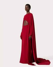 Valentino Cape Effect Cut out Dress Gown - BNWT - RRP$13K