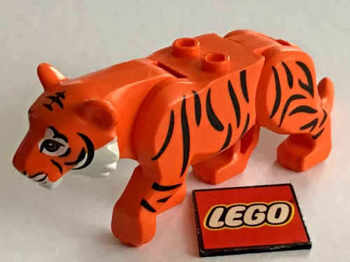 Lego Zoo Animals for Minifigures - Lion, Monkey, Shark, Tiger, Pig, Dinosaur - Picture 53 of 70