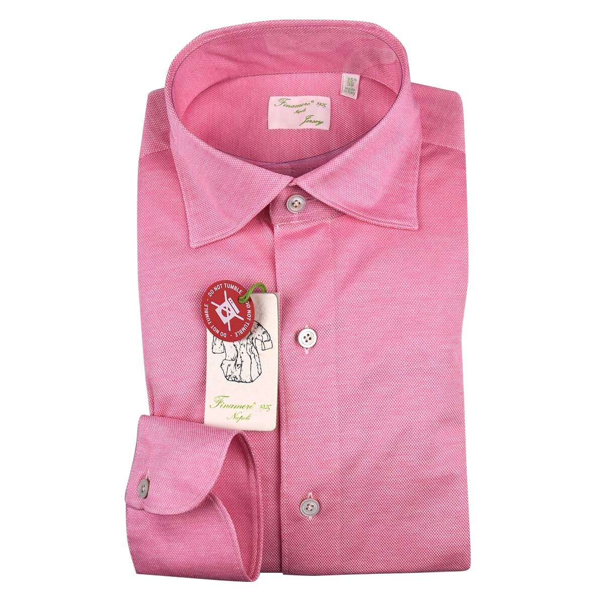 NEW FINAMORE SHIRT 100% COTTON SIZE 15 US 38 EU MOD TORONTO FIS16