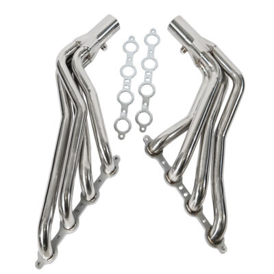 Long Tube Headers 1 3/4'' Conversion Swap For Chevy C10 LS Truck LS1 LS2 LS3 LS6
