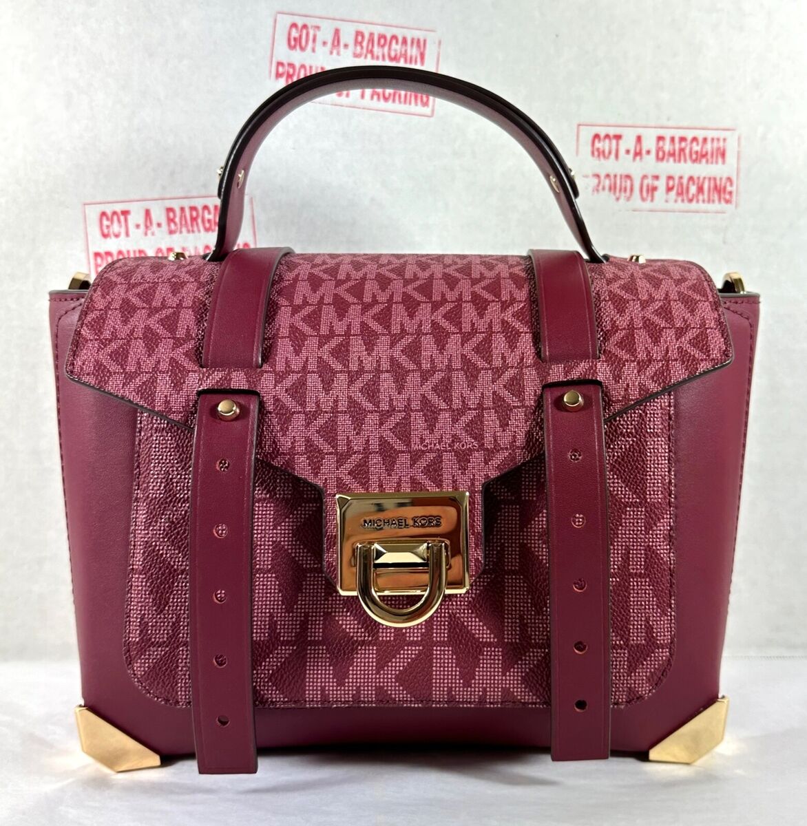 Michael Kors School Bag Manhattan Medium MK Signature Michael Kors School Bag Manhattan Medium MK Signature
