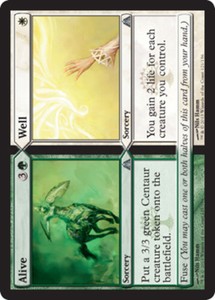 Alive // Well x4 - Dragon's Maze - NM-Mint, English - Dragon's Maze