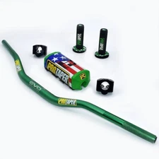 Original "Evo" PRO TAPER Handlebar Fat Bar DIRT BIKE 1 1/8'' ATV Quad GRIPS Pads