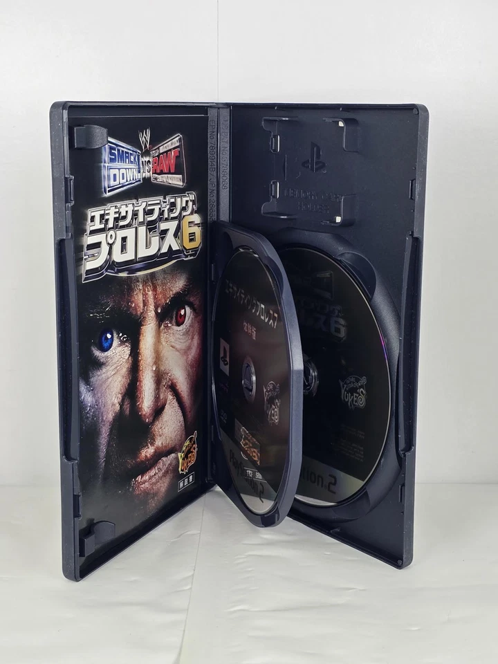 Exciting Wrestling Smackdown vs Raw 6 - Sony PS2 Game - Japanese NTSC-J Imported - Image 3 of 3