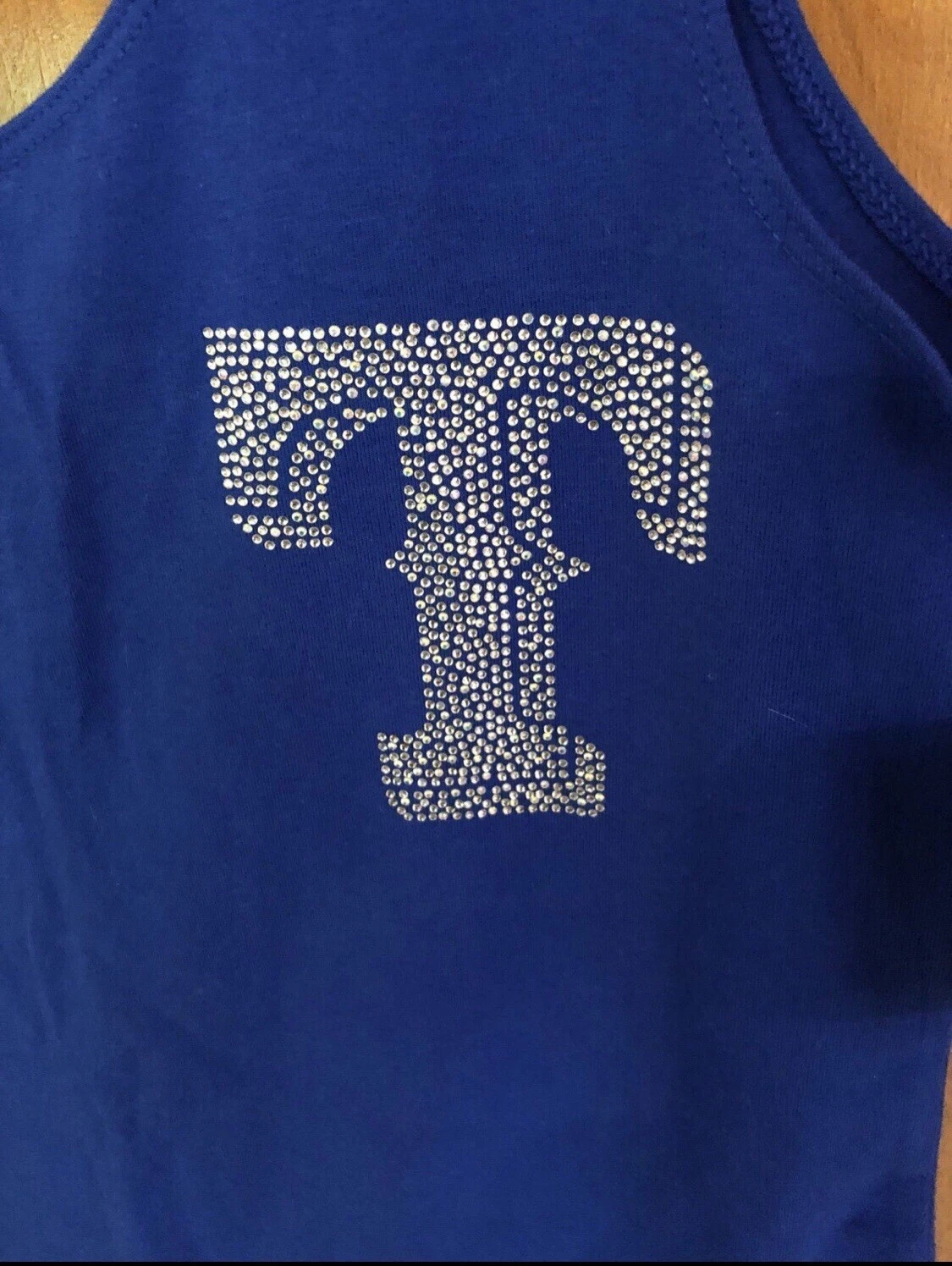 UNDERCOVER Abito Tank Victoria’s Secret ROSA MLB Texas Rangers Bling Medium Nuovo con etichette