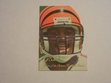 1995 FLEER FLAIR FOOTBALL KI-JANA CARER #2 WAVE OF THE FUTURE DIE CUT BENGALS