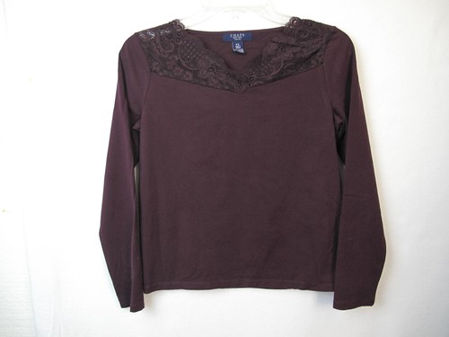 Forever, Chaps, Express 3 Tops Gr. S, schwarz, burgunderbraun W-96 - Bild 17 von 22