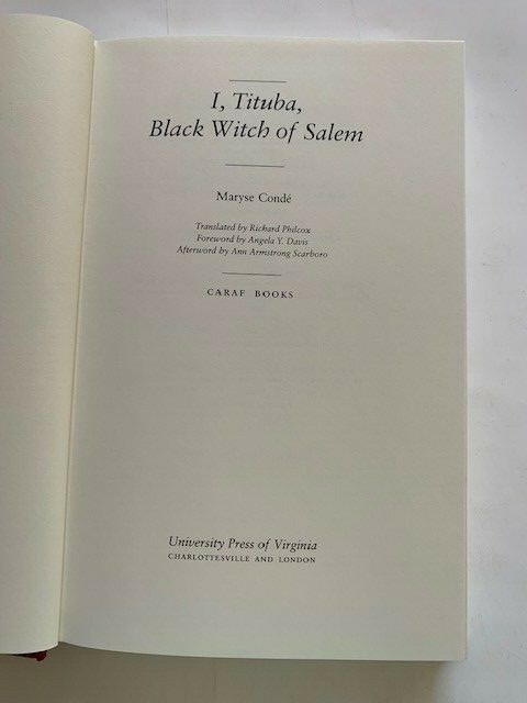【中古】 I,TITUBA(B)/BALLANTINE BOOKS (USA)/MARYSE CONDE Amazon.com: I, Tituba, Black Witch of Salem: 9780345384201