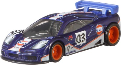 Hot Wheels Premium Car Culture Real Riders Gulf McLAREN F1 GTR #5