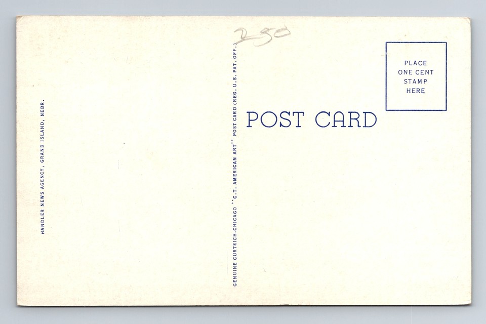 Hastings NENebraska, Mary Lanning Memorial Hospital, Vintage Postcard