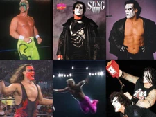 STING WCW Photo Reprint, Fridge Magnet, Decal or Glossy Metal Sign