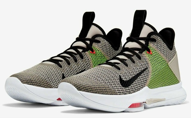 nike lebron witness iv string black volt